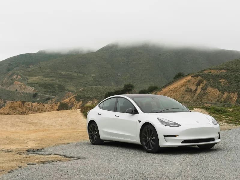 Tesla Model 3 2022 у каталозі на сайті дилера